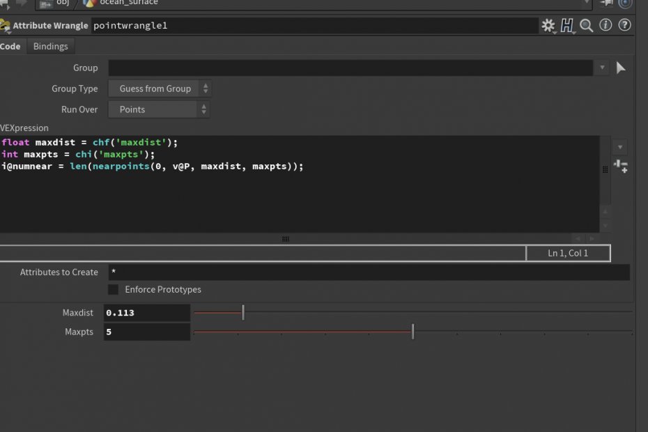 using pointcloud to delete points with less density